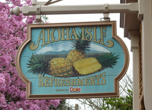 Placa Aloha Isle