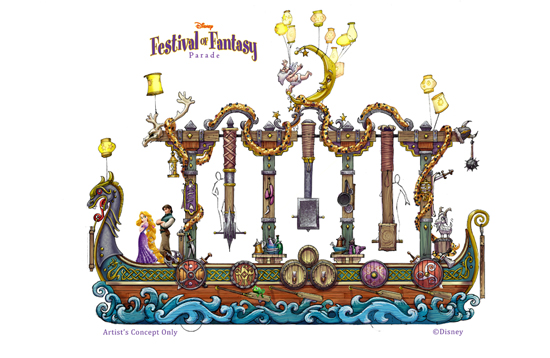 Festival fantasy Rapunzel